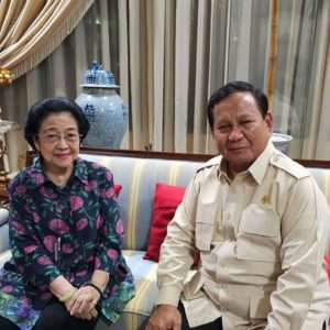 Pertemuan Presiden Prabowo dan Megawati Soekarnoputri pada April 2025 lalu