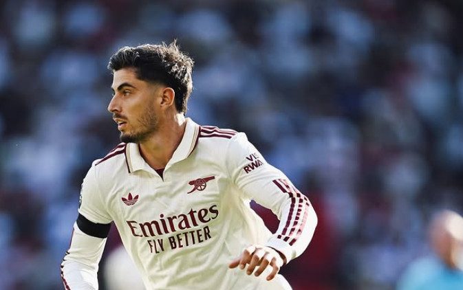 Pemain Arsenal Kai Havertz