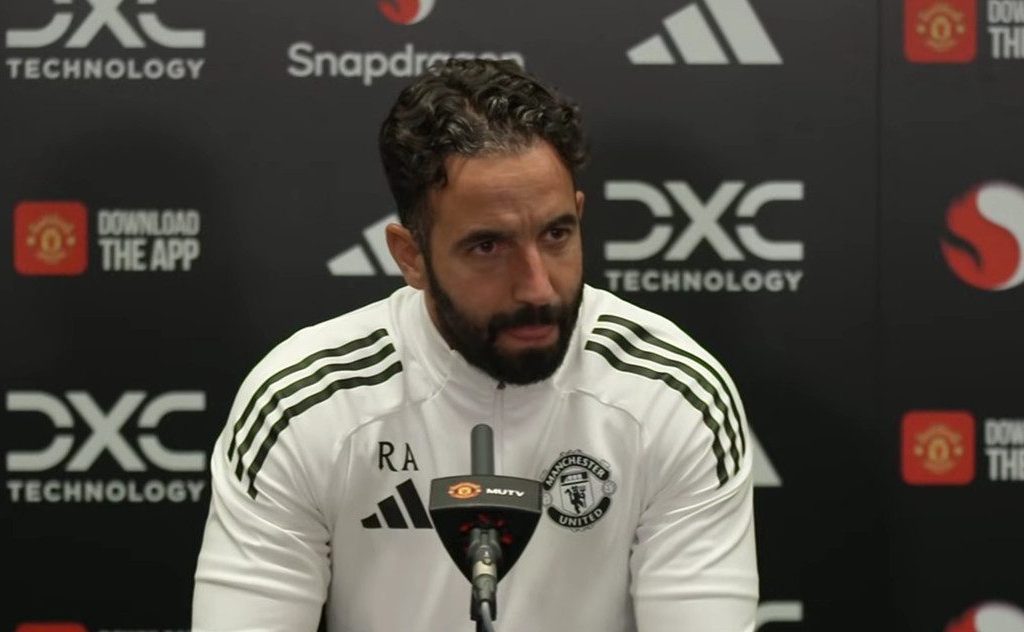 Pelatih Manchester United Ruben Amorim