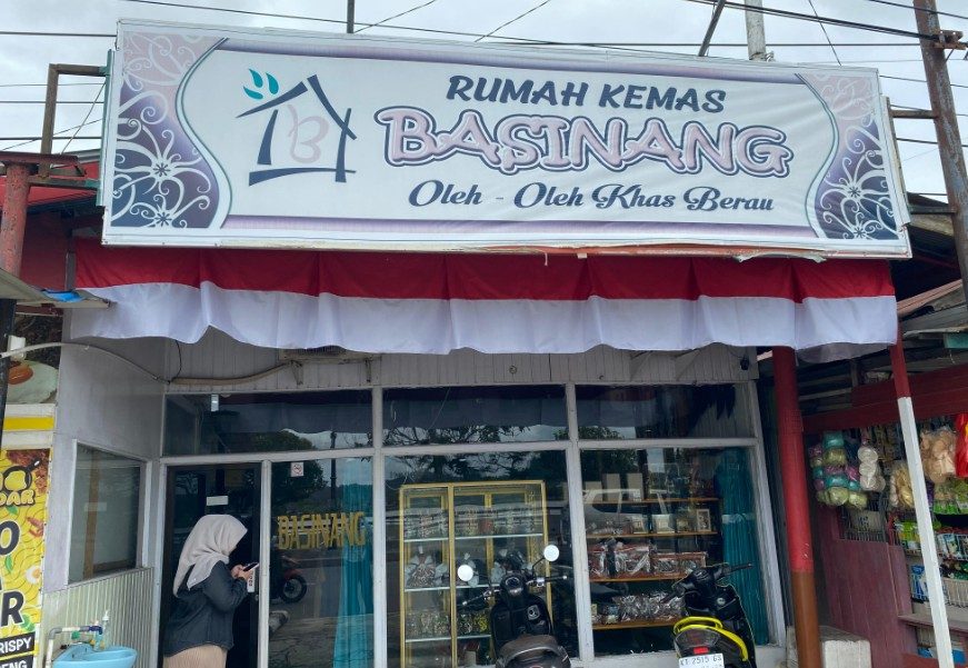 Toko Oleh-oleh khas Berau, Rumah Kemas Basinang (Dini Diva Aprilia/BT)