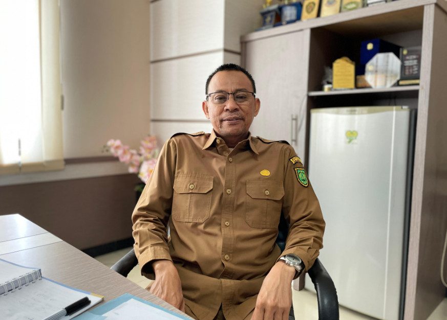 Kepala Bapenda Berau, Djupiansyah (Nadya Zahira/BT)