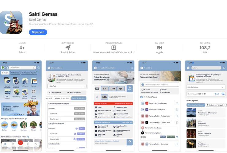Aplikasi Sakti Gemas di App Store.