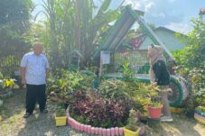 Suasana taman di lingkungan RT 10, Kelurahan Karang Ambun, Tanjung Redeb. (Sulaiman/BT)