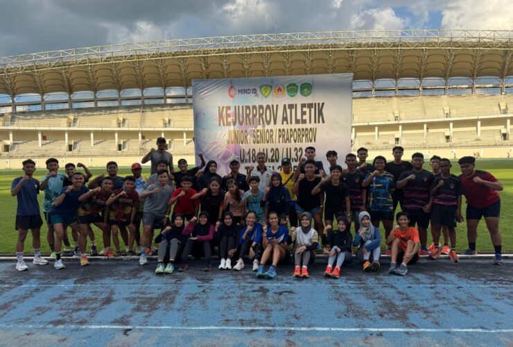Kontingen atletik Berau siap bertanding di Kejurnas.