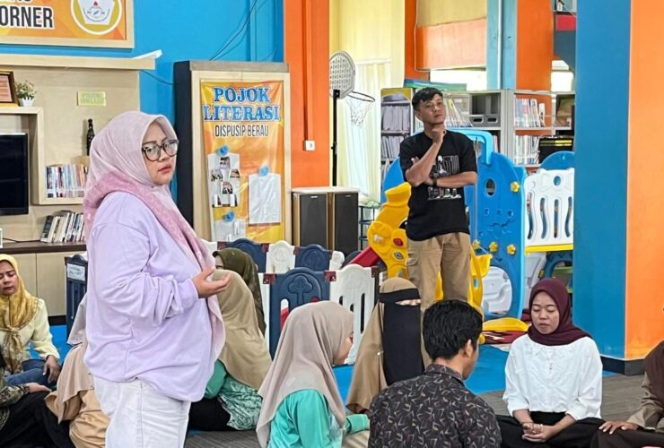 Tingkatkan Minat Baca, Dispusip Berau Latih Guru Seni Bertutur