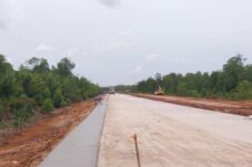 Pemkab Berau kembali melanjutkan pembangunan Jalan Limunjan-Mantaritip.