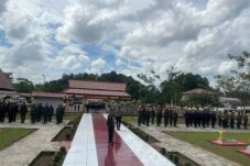 Taman Makam Pahlawan di Kecamatan Tanjung Redeb, Kabupaten Berau.