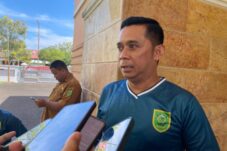 Calon Ketua NasDem Berau, Deddy Okto Nooryanto, saat ditemui awak media dalam acara Pemkab Berau. (Sulaiman/BT)