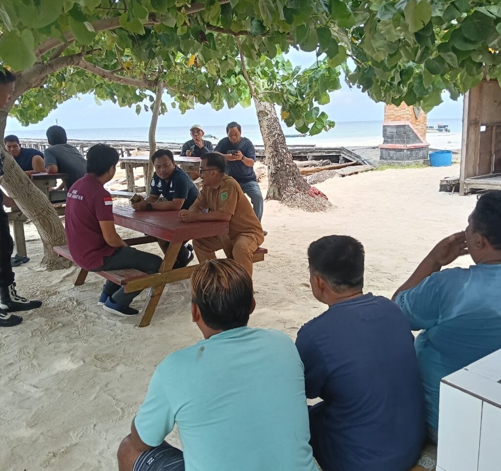 Sosialisasi Polsek Maratua kepada BUMK terkait keselamatan laut.