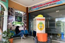 Ilustrasi perpustakaan di Kabupaten Berau.