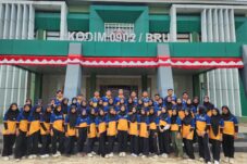 Atlet drumband Kabupaten Berau.