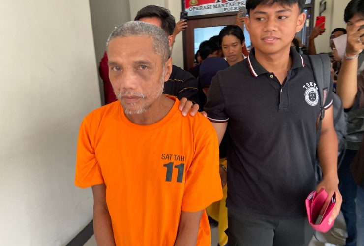 Tampang BH, residivis pelaku sodomi di Kecamatan Gunung Tabur.