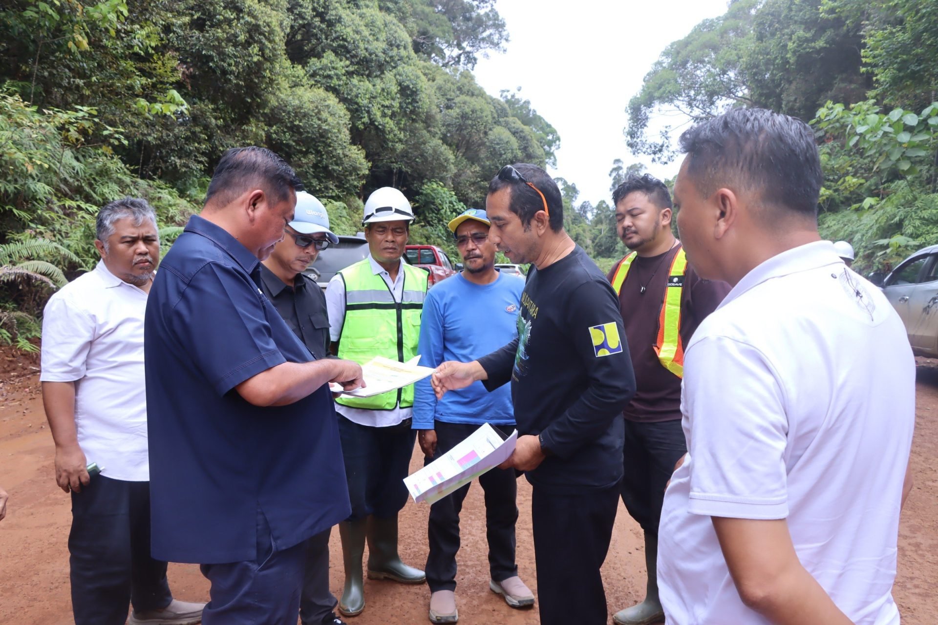 DPRD Kaltim Turun Langsung, Pastikan Proyek Jalan Tering–Ujoh Bilang Selesai Tepat Waktu