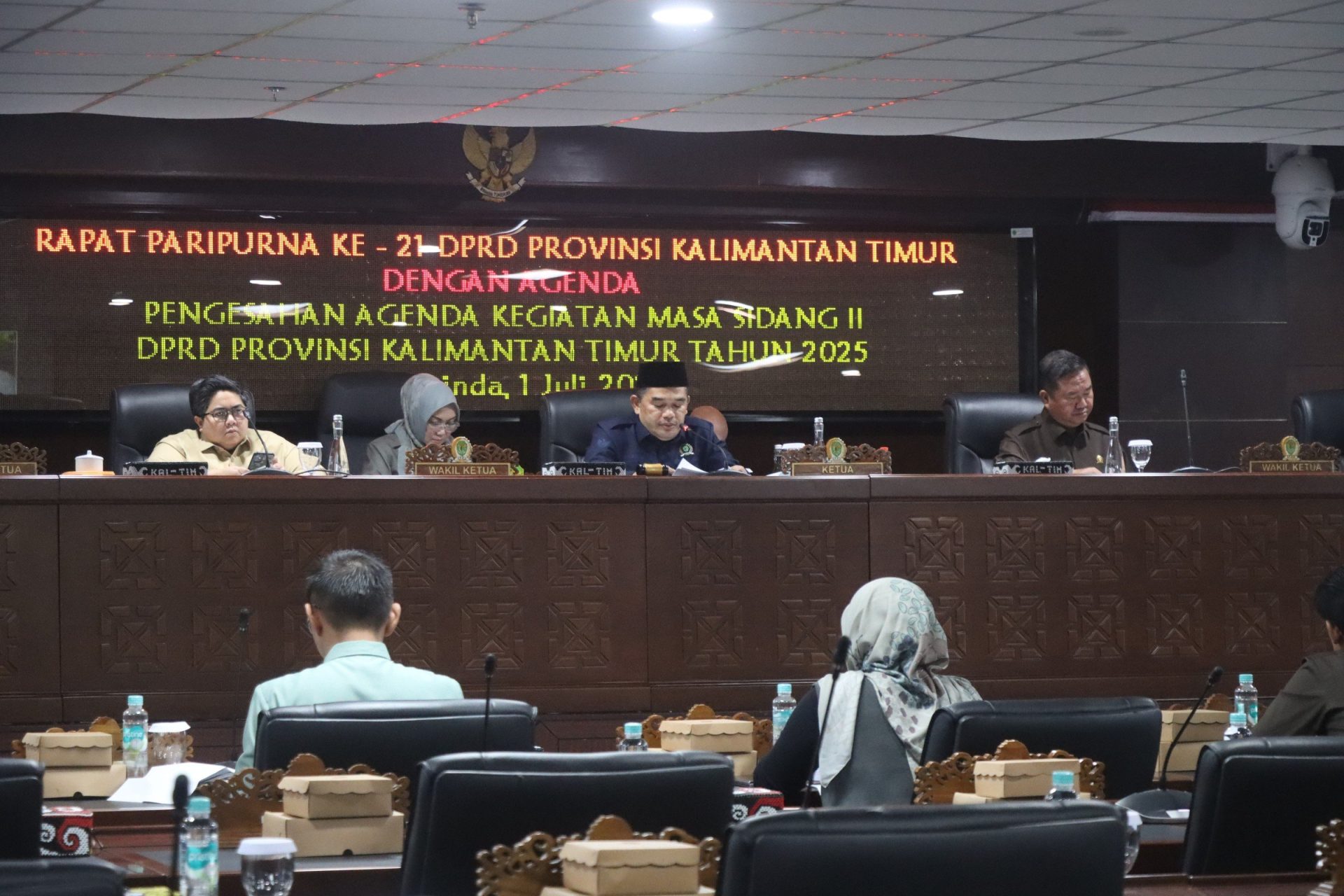 Rapat Paripurna DPRD Kaltim Sahkan Agenda Kerja yang Berpihak pada Kepentingan Rakyat