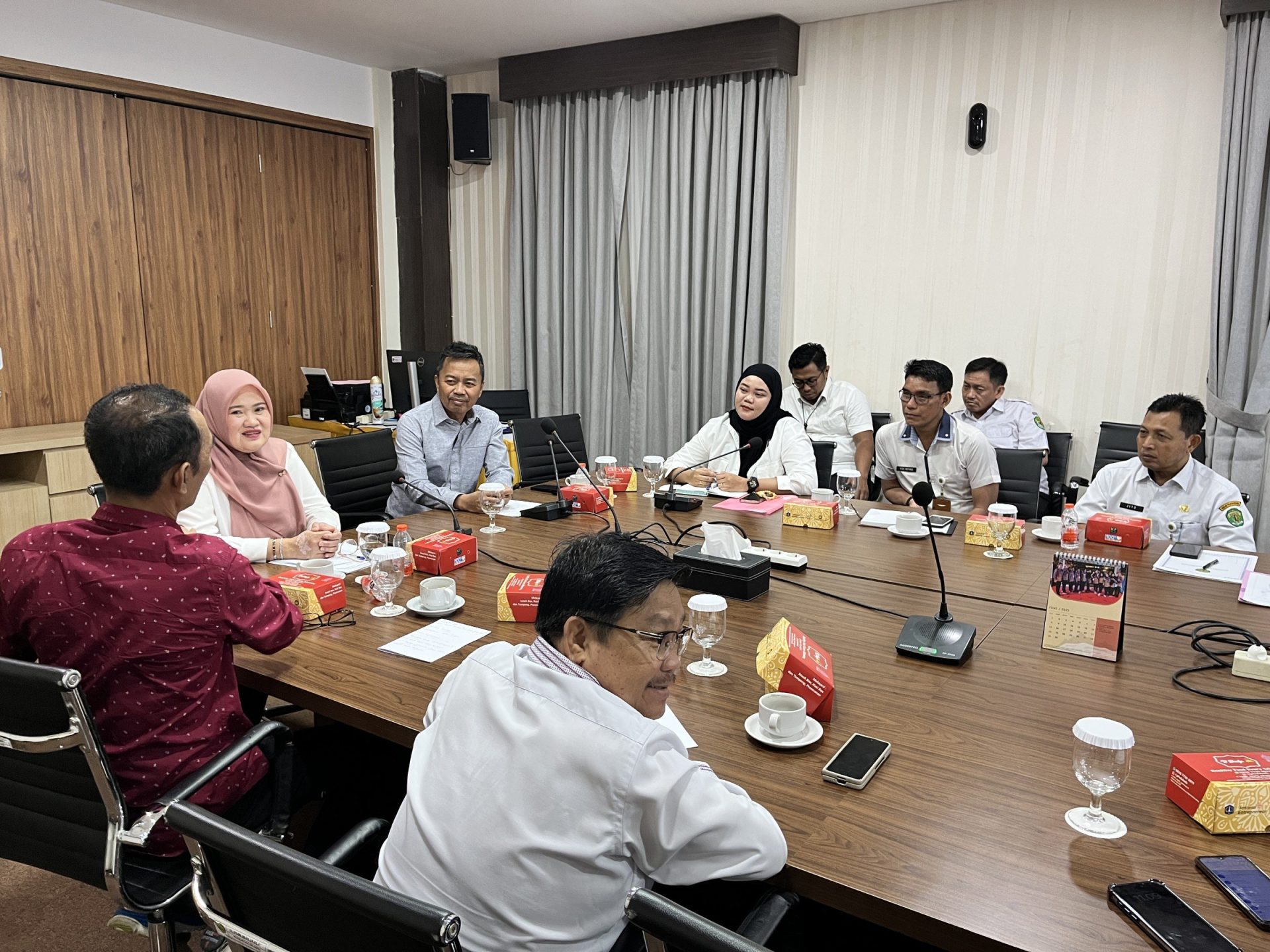 Kunjungan Kerja Komisi I, Soroti Kondisi Gedung Badan Penghubung yang Dinilai Tidak Layak