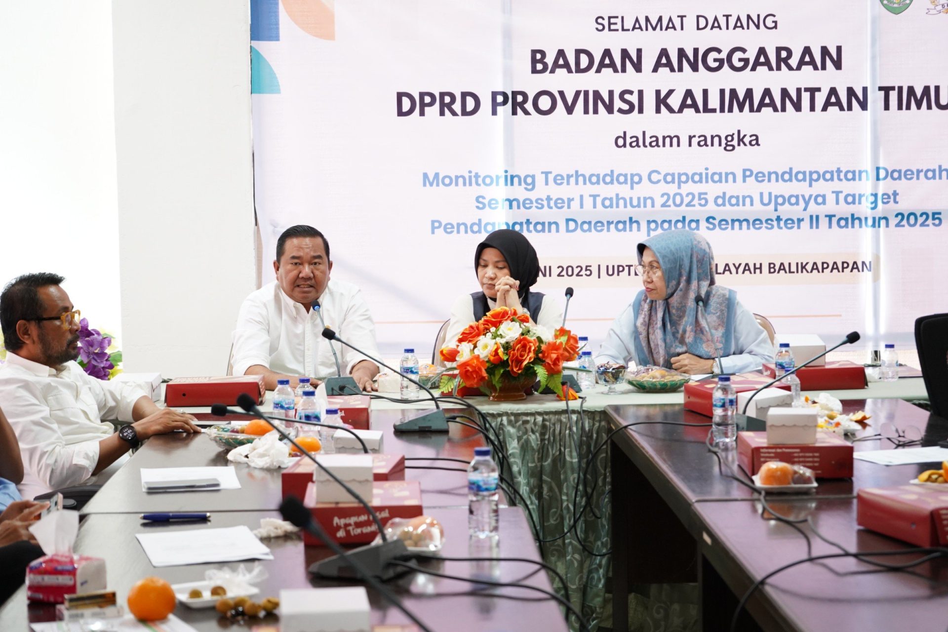 Kunker ke Bapenda, Banggar DPRD Kaltim Soroti Kendala Pendapatan APBD