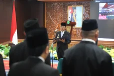 Pesan Gubernur Rudy Mas’ud kepada Pejabat Baru: Jaga Marwah dan Utamakan Rakyat