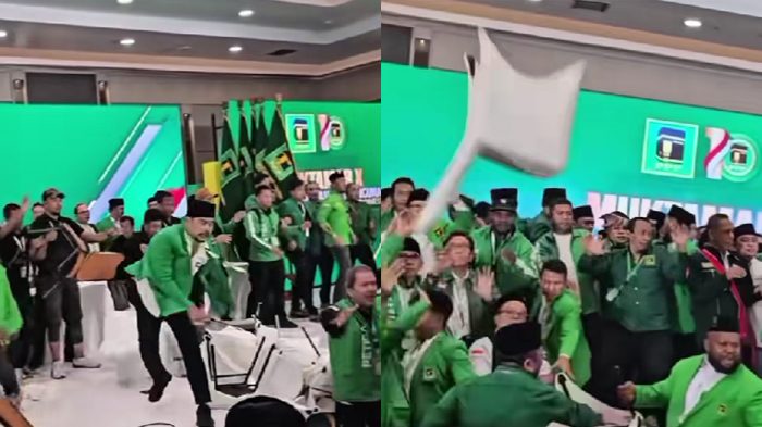 Muktamar PPP Berlangsung Ricuh, Mardiono dan Agus Suparmanto Saling Klaim Jadi Ketum