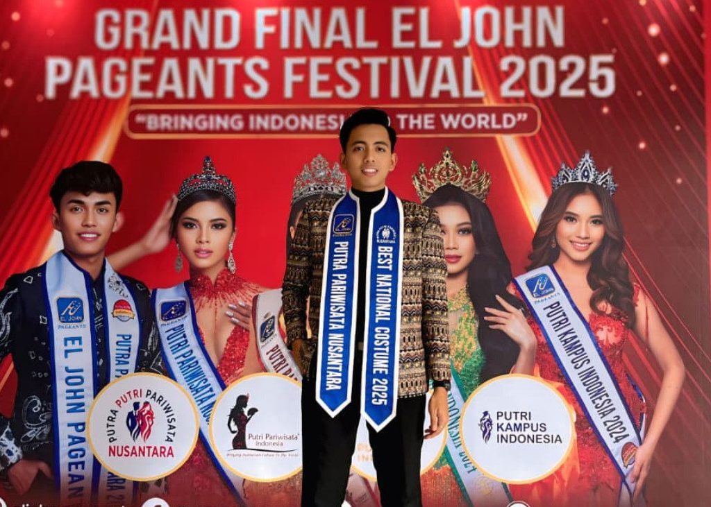 Charles Sambera Kala saat mengikuti Putra Putri Pariwisata Nusantara 2025