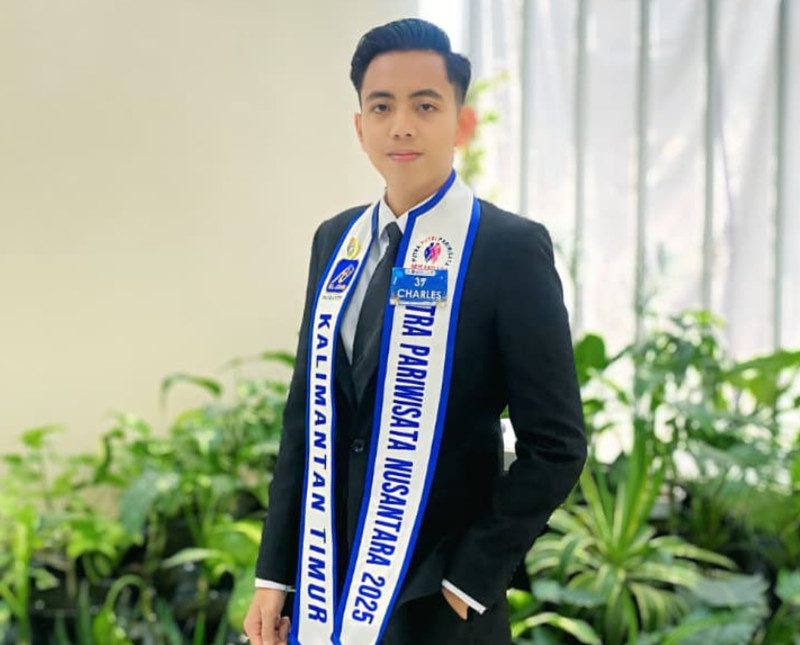 Charles Sambera Kala saat mengikuti Putra Putri Pariwisata Nusantara 2025