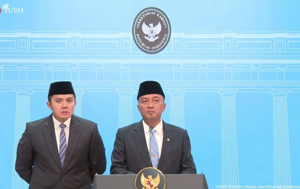 Keterangan pers Mensesneg Prasetyo Hadi