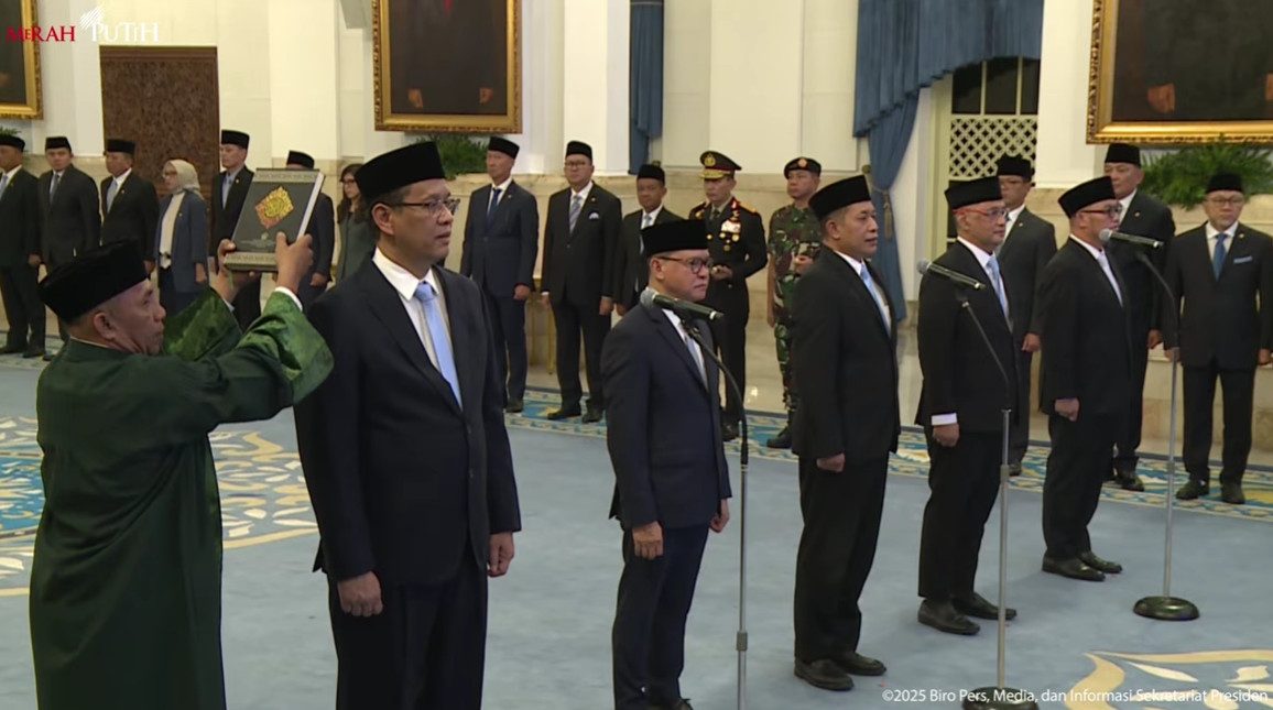 Prabowo Lantik Purbaya Yudhi Sadewa Jadi Menkeu, Posisi Menko Polkam Dijabat Ad Interim