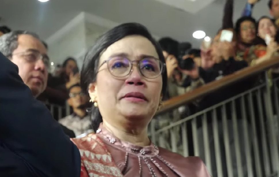 Tangis Sri Mulyani Saat Tinggalkan Kementerian Keuangan: Saya Pamit Undur Diri
