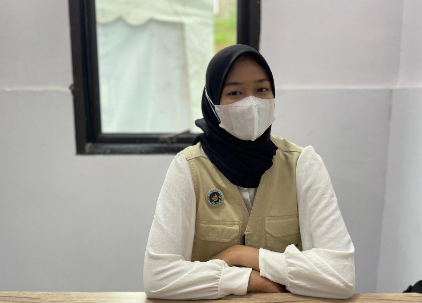 Ahli Gizi di SPPG Gunung Panjang, Musdalifah (Nadya Zahira/BT)