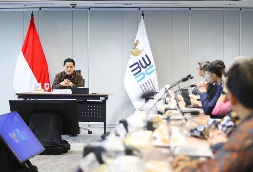 Erick Thohir saat menjadi Menteri BUMN
