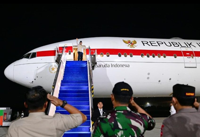 Presiden Prabowo bertolak ke Amerika Serikat untuk hadiri sidang umum PBB 