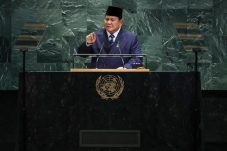 Prabowo Gebrak Podium Sidang Umum PBB, Serukan Solusi Dua Negara Palestina Israel