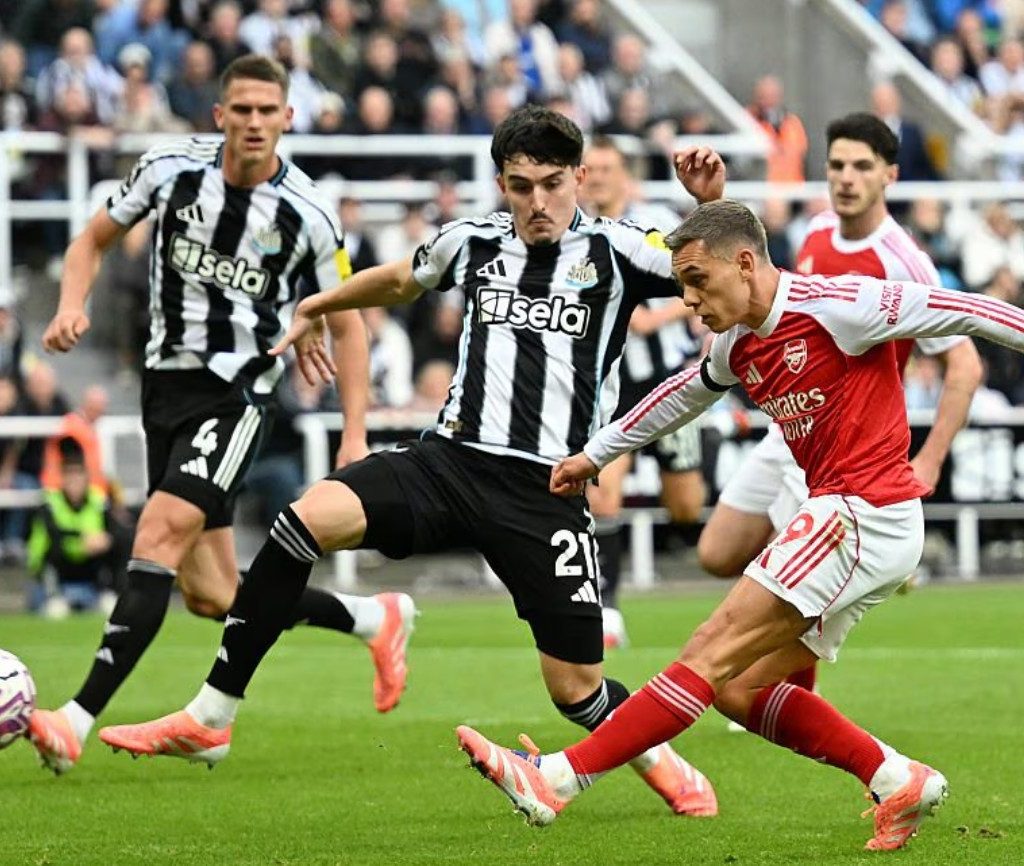Laga Newcastle United vs Arsenal (arsenal.com)