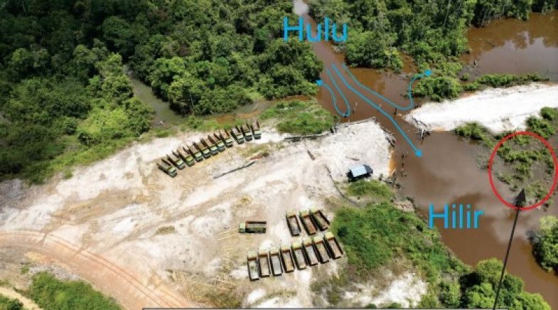 Kelanjutan Polemik Pengalihan Alur Sungai Sei Agung, DLHK Berau: PT BBA Sudah Kantongi Izin Kementerian