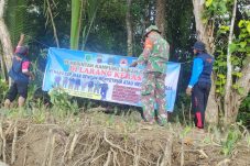 Marak Alat Tangkap Ikan Rusak Lingkungan di Sukan Tengah, Tim Gabungan Lakukan Patroli Sungai, Usir Kapal Tugboat Tambat di Mangrove