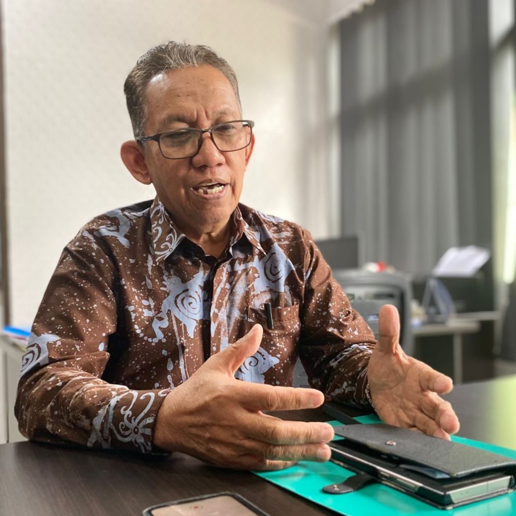 Rektor UMB, Muhammad Bayu. (Sulaiman/BT)