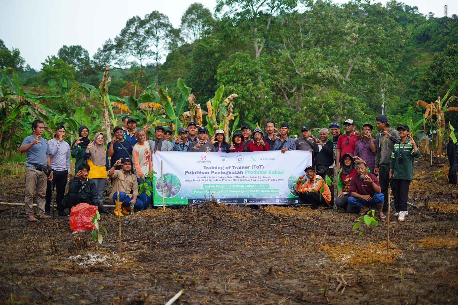 Menuju Sentra Kakao, 26 Petani Berau Ikuti Pelatihan ToT Kakao, Siap Jadi Pendamping Sesama Petani