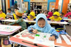 48 Anak TK se-Berau Tunjukkan Kreativitas dalam Lomba Mewarnai Dispusip