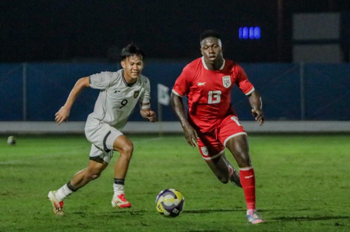 Laga uji coba Timnas Indonesia U-17 vs Panama (X/@TimnasXtra)