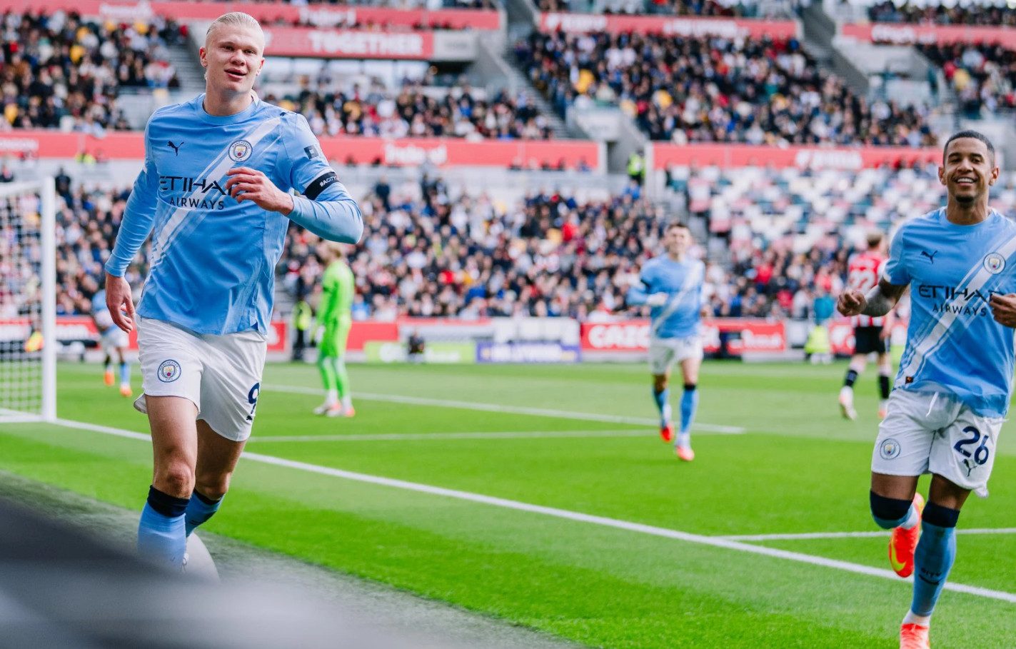 Manchester City Kembali ke Jalur Kemenangan, Pep Guardiola Sebut Erling Haaland Rajanya Bikin Gol