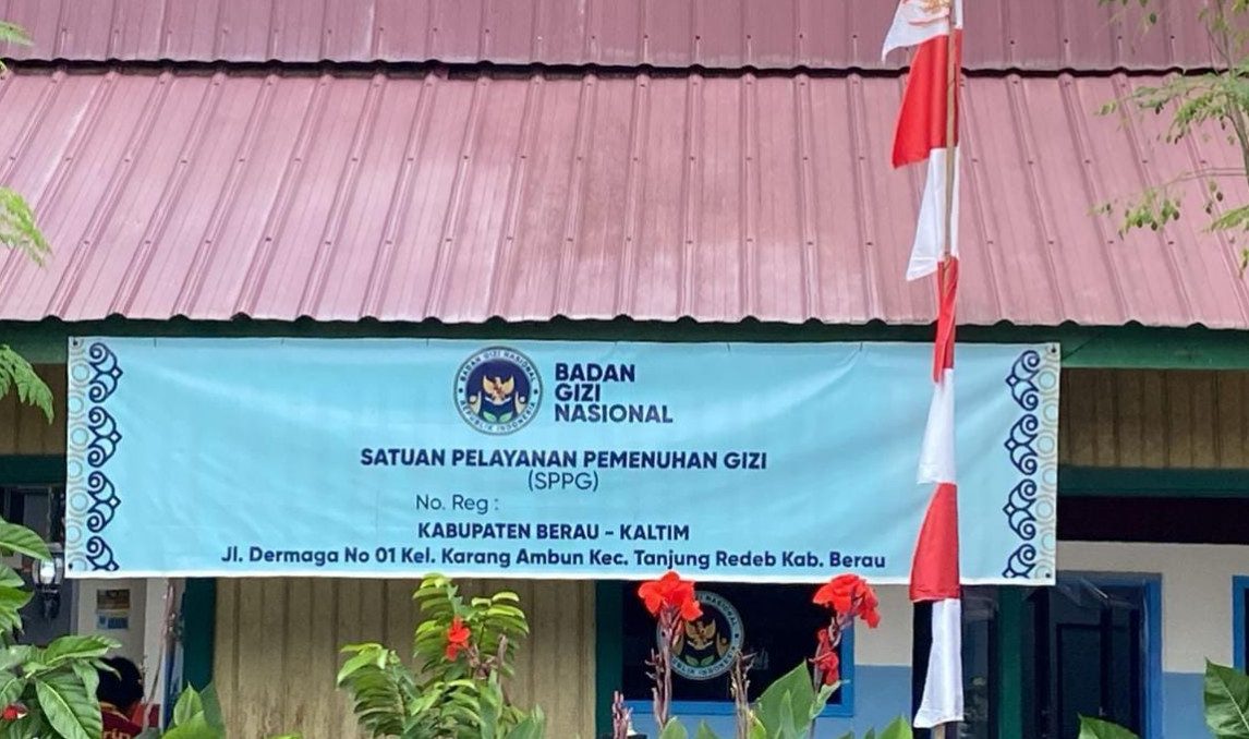 Berhenti Beroperasi Sementara, Begini Suasana SPPG Karang Ambun Berau