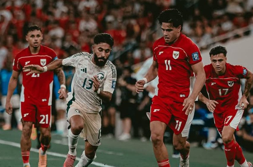 Timnas Indonesia vs Arab Saudi (Instagram/@erickthohir)