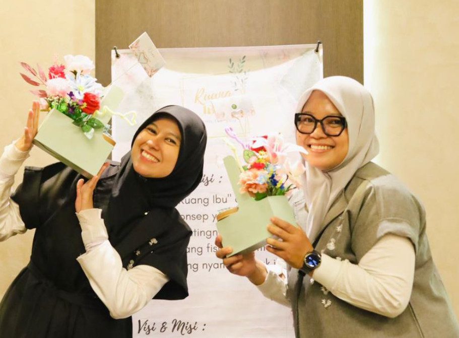 Founder Ruang Ibu Berau, Pungky dan Ellin. (Ist)