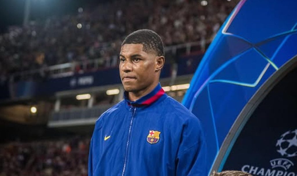 Marcus Rashford saat bermain untuk Barcelona (Instagram/@marcusrashford)