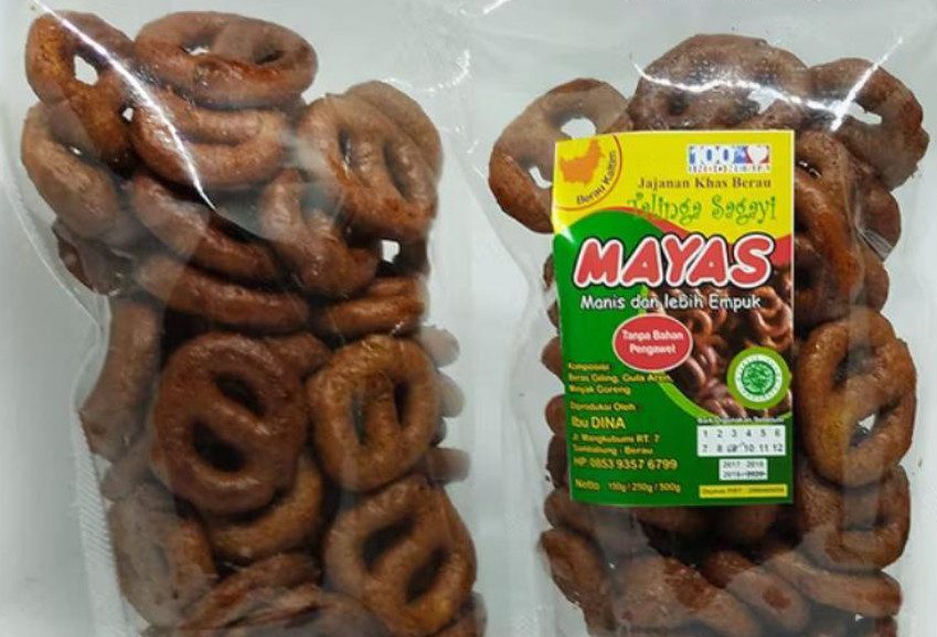 Kue Talinga Sagayi oleh-oleh khas Berau (Ist)