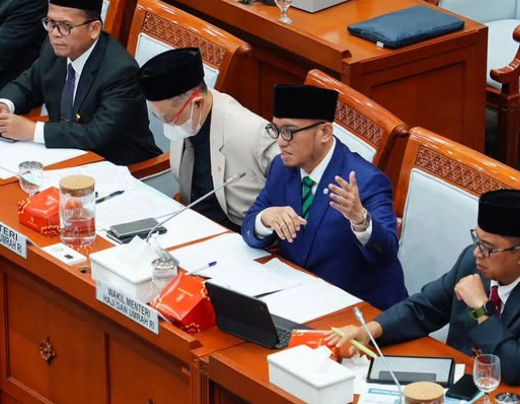 Raker DPR RI dengan Kemenhaj (Instagram/@dahnil_anzar_simanjuntak)