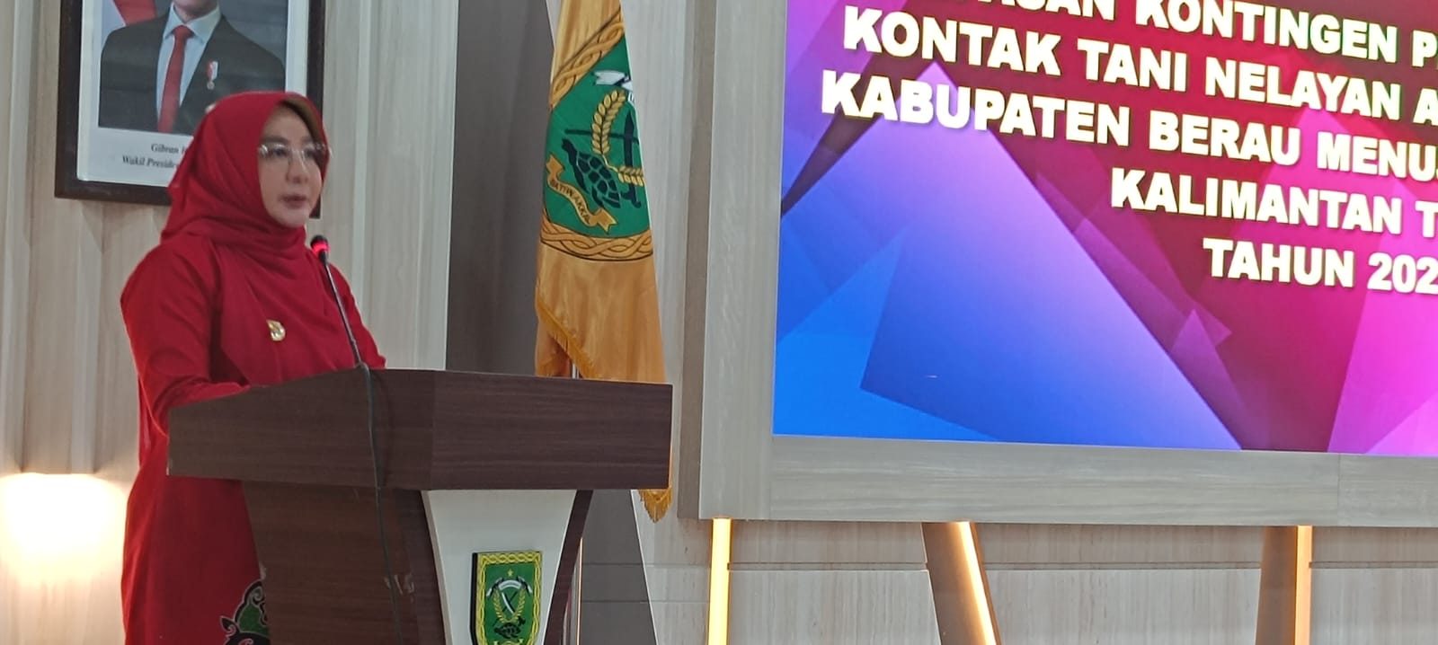 Lepas Kontingen ke PEDA XI, Bupati Sebut KTNA Mitra Strategis Pembangunan Pertanian
