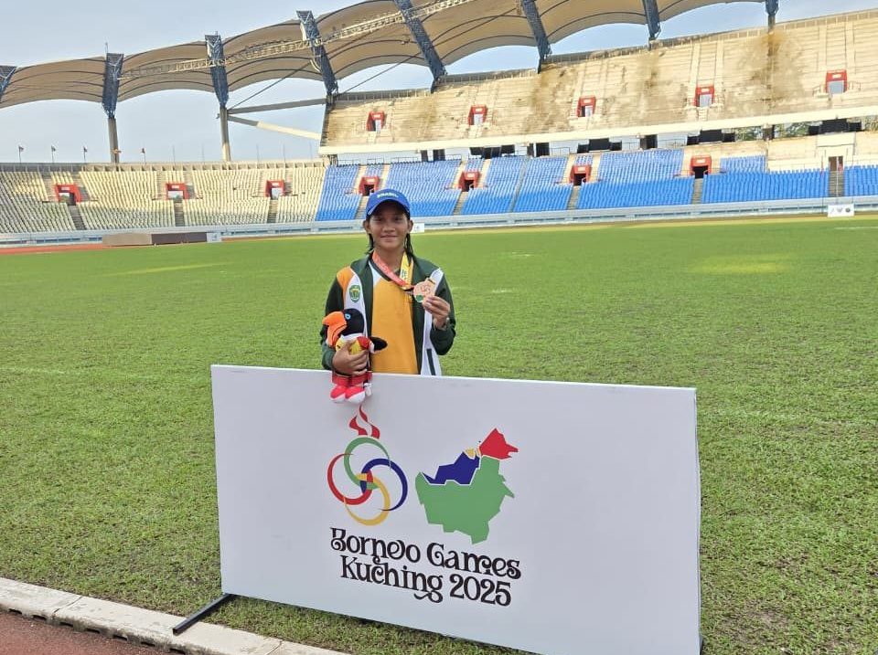 Atletik Berau Sumbang Medali Perunggu di Borneo Games 2025