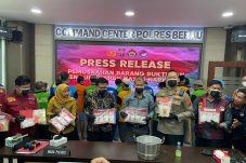 Darurat Narkoba! Sepanjang September Polres Berau Amankan 1,4 Kilogram Sabu dari 10 Tersangka