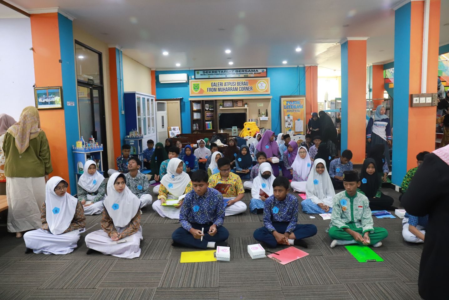 Gelar Lomba Ranking Satu, Dispusip Berau Terapkan Cara Asyik Tumbuhkan Budaya Literasi