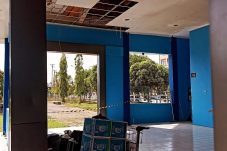 Hampir 7 Tahun Berdiri, Dermaga Wisata Sanggam Kian Lapuk, Plafon Sampai Copot 